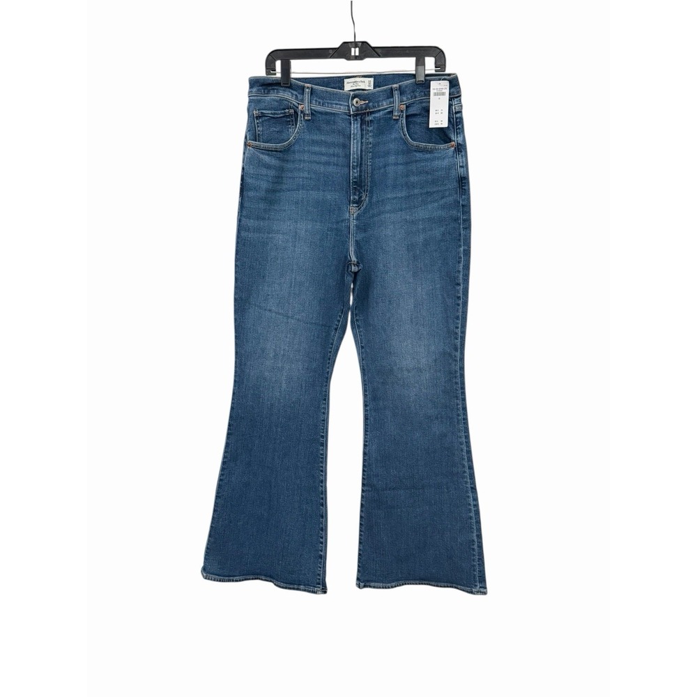 Abercrombie & Fitch Jeans Womens 33 16 The Flare Ultra High Rise Curve Love IJ5